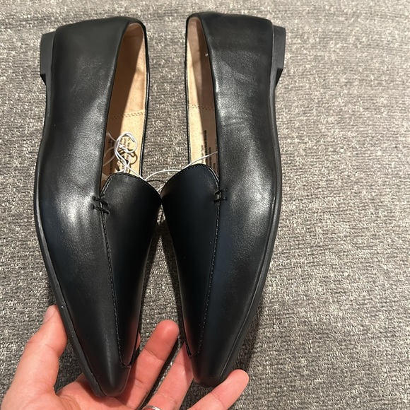 Women's Hayes Loafer Flats with Memory Foam Insole - A New Day™ Black 8/12. - Picture 4 of 8